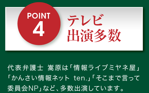 テレビ出演多数